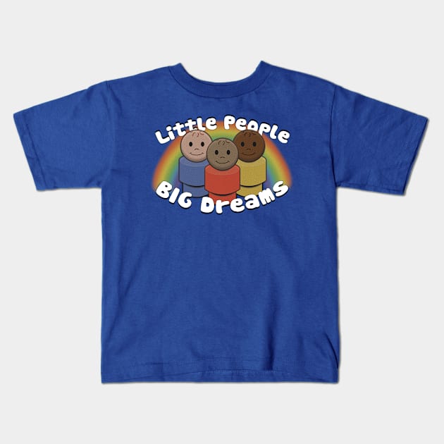 Big Dreams Kids T-Shirt by Doc Multiverse Designs